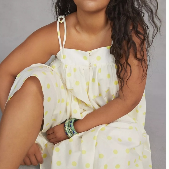 Anthropologie Whit Two Polka Dot Maxi Dress. Various Sizes. NWT - Picture 6 of 13